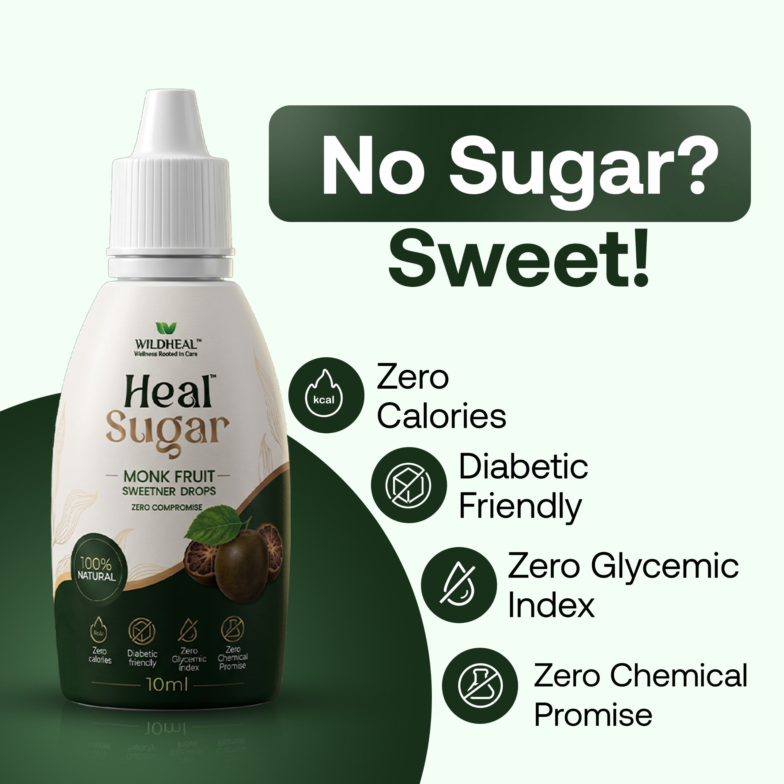 Heal Sugar benefits: no sugar, all sweet